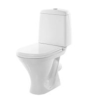 Унитаз напольный Sanita Аттика Стандарт с сидением полипропилен