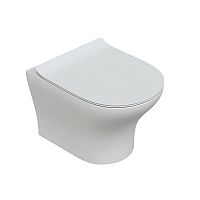 Унитаз подвесной безободковый Mirsant (Sole) Omega