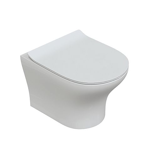 Унитаз подвесной безободковый Mirsant (Sole) Omega