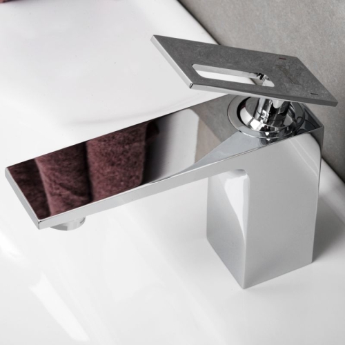 Смеситель для умывальника Wasserkraft Alme 1503 хром фото 4