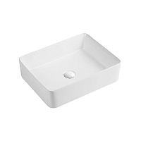 Раковина накладная Azario AZ-2074B 520*410*130 мм белая
