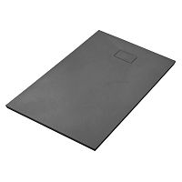 Душевой поддон SMC Wasserkraft Elbe 120*80, 120*90, 120*100 черный