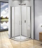 Душевое ограждение BAS NEO R 80*80, 90*90, 100*100 хром