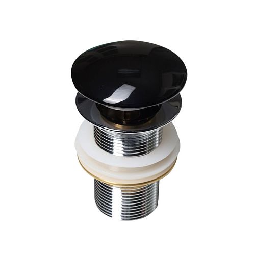 Донный клапан без перелива (черный) MLN-330300B