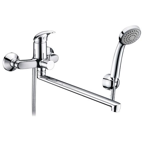 Смеситель для ванны Wasserkraft Isen 2602L хром