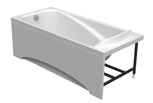 Фронтальная панель для ванны Vannesa Роза 169