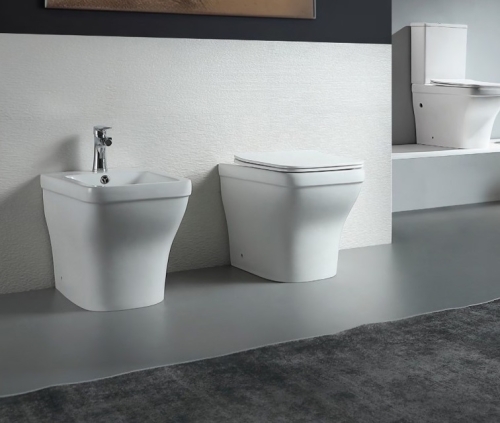 Унитаз приставной Aquatek Амадео AQ1964-00 безободковый тонкое сиденье с доводчиком фото 3