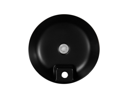 Раковина накладная Aquatek Европа AQ5212-MB 40,5*40,5*14 черный матовый фото 5