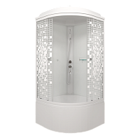 Душевая кабина Triton Мозаика Б 90*90 глубокий поддон