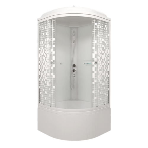 Душевая кабина Triton Мозаика Б 90*90 глубокий поддон