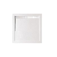 Поддон исскуственный камень WeltWasser TRS Stone-WT 80*80, 90*90, 100*100 + сифон + ножки + панель