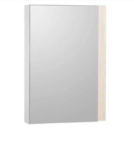 Зеркальный шкаф Aquaton Кантри 55 Белый глянцевый/Дуб Верона