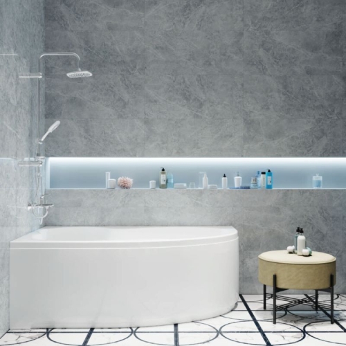 Ванна акриловая Triton Мари 170*110 L/R + каркас фото 3