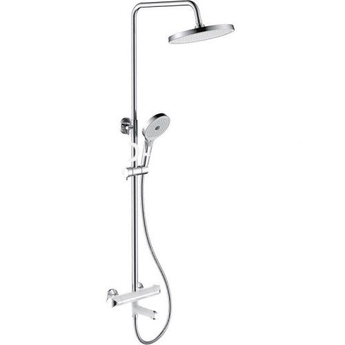 Душевая система с термостатом Gappo G2403-58 хром-белая