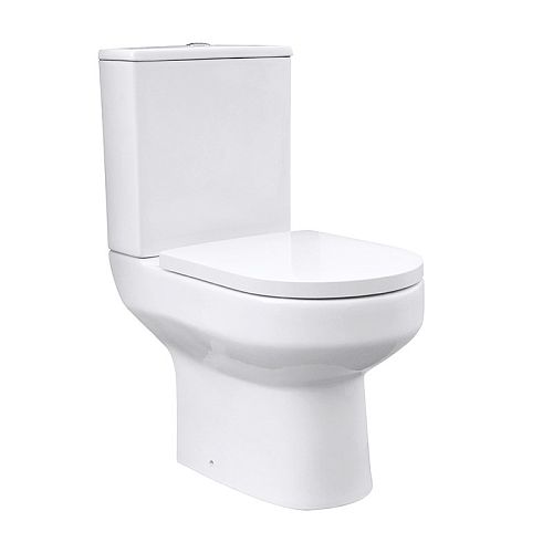 Унитаз напольный безободковый Mirsant Slim UF