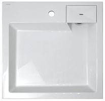 Раковина Azario Slim 60*60 над стиральной машиной