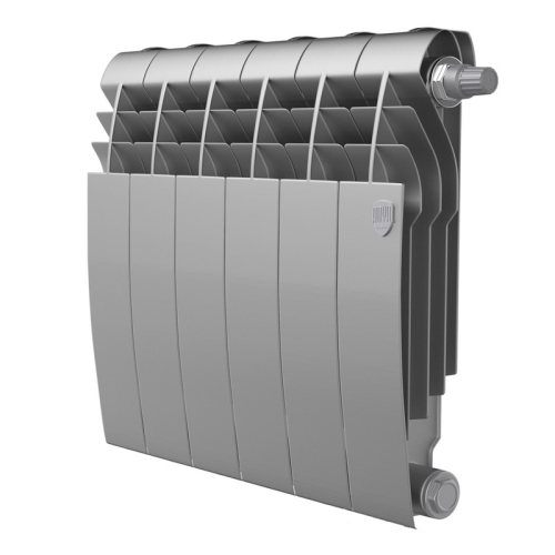 Радиатор биметаллический  Royal Thermo BiLiner 350 /Silver Satin VR 6, 8, 10 секц