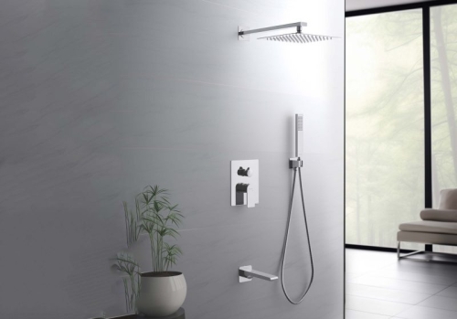 Душевая система скрытого монтажа Aquatek Лира AQ1473CR хром фото 2