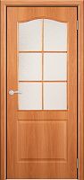 Дверь межкомнатная Tandoor Классик Итальянский Орех, Миланский Орех, стекло матовое