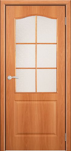 Дверь межкомнатная Tandoor Классик Итальянский Орех, Миланский Орех, стекло матовое