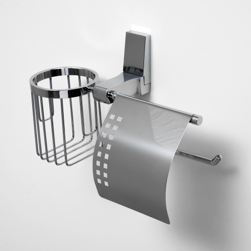 Держатель туалетной бумаги и освежителя Wasserkraft Lopau K-6059 хром фото 2