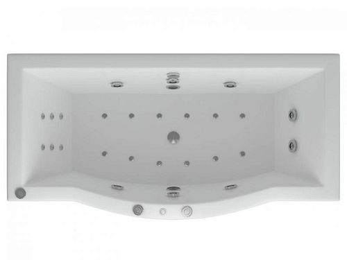 Ванна Aquatek Гелиос пневматическое управление 180*90 гидромассажная