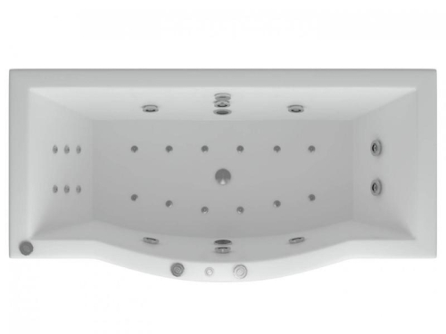 Ванна Aquatek Гелиос пневматическое управление 180*90 гидромассажная