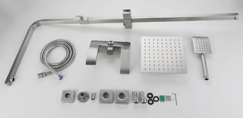 Душевая система Ledeme L72417 нержавеющая сталь фото 3
