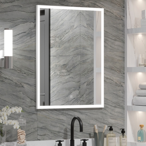 Зеркало Continent Frame White LED 60*80, 70*100, 100*70 фото 5