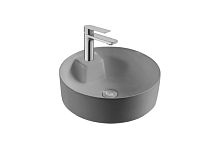 Раковина накладная Aquatek Европа AQ5212-MG 40,5*40,5*14 серый матовый