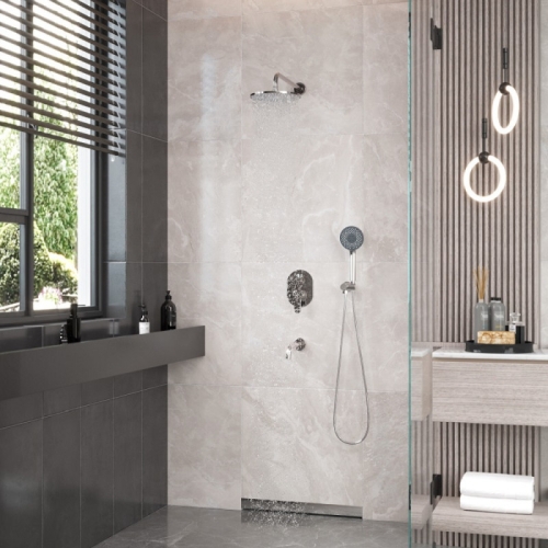 Душевой комплект Berges Ventas 3R 073007, хром фото 7