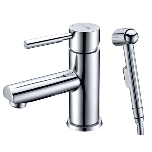 Смеситель для умывальника Wasserkraft Main 4108 с гиг душем хром