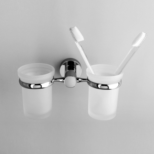 Стакан двойной для зубных щеток Wasserkraft Donau K-9428D фото 2