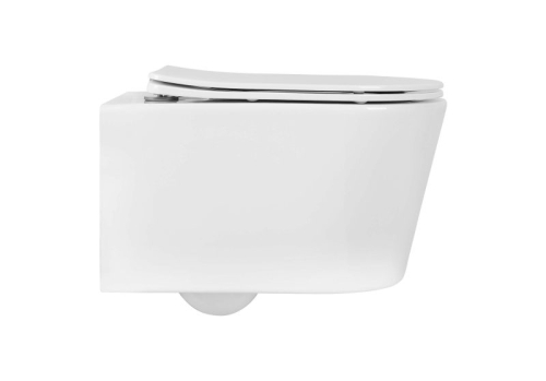 Унитаз подвесной безободковый Aquatek ОБЕРОН AQ1365T-00, смыв Торнадо фото 2