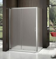 Душевое ограждение BAS LATTE WTW+SP 70*80*90*100/110*120*130*140 хром