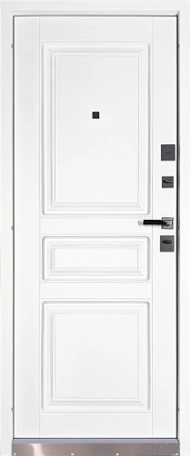 Дверь входная Tandoor Токката Горький шоколад/Белый матовый фото 3