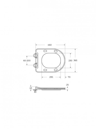 Унитаз подвесной безободковый Belbagno Marino-Tor смыв Торнадо фото 9