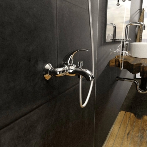 Смеситель для ванны Paini Fiori F2CR111LMKM, хром, без аксессуаров фото 3