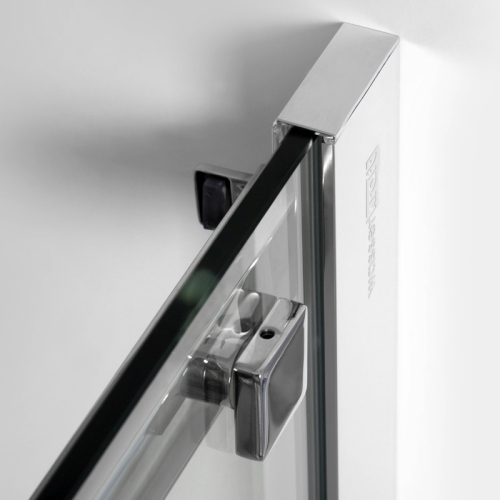 Душевая дверь Wasserkraft Alme 15R 120, 130, 140 стекло прозрачное фото 6