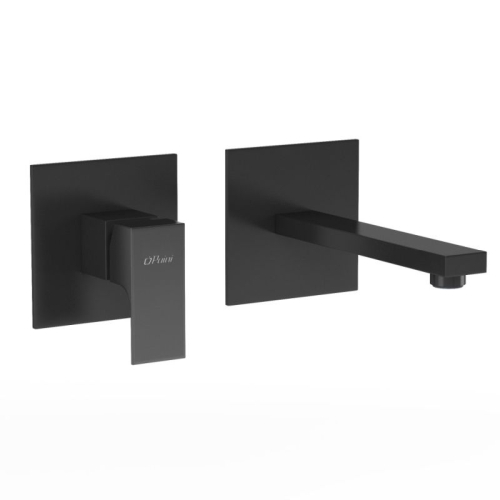 Смеситель для раковины встраиваемый Paini Grazia 21PZ208 черный