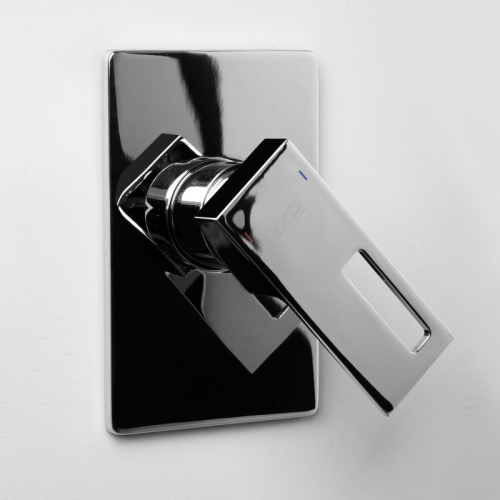 Встроенный смеситель для душа Wasserkraft Alme 1551 хром фото 2