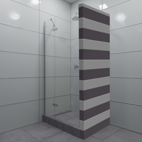 Душевая дверь Triton Бруно 100 фото 2