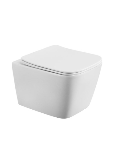 Унитаз подвесной безободковый Belbagno Kraft-Tor смыв Торнадо