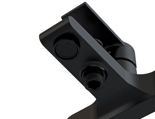 Смеситель для ванны Cersanit Brasko Black 63108 черный матовый (без душевого гарнитура) фото 7