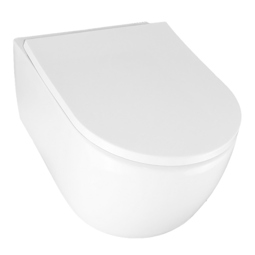 Унитаз подвесной безободковый Azario Nemi AZ-1293WH, смыв Торнадо фото 2