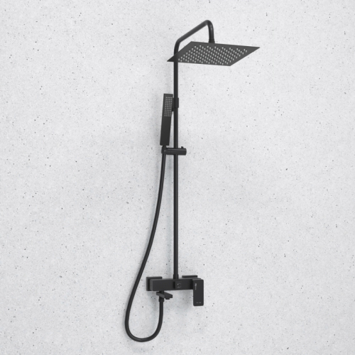 Душевая система Wasserkraft A277.255.218.BM черный Soft-touch фото 2