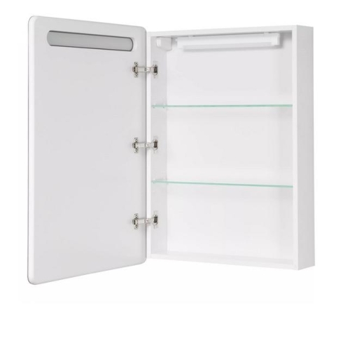 Зеркальный шкаф Акватон Америна 60 Белый Глянцевый фото 2 Зеркальный шкаф Акватон Америна 60 Белый Глянцевый фото 2