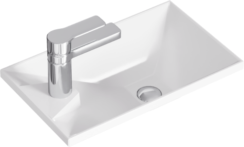 Тумба с умывальником Aqwella Accent 40 подвесная белый фото 5