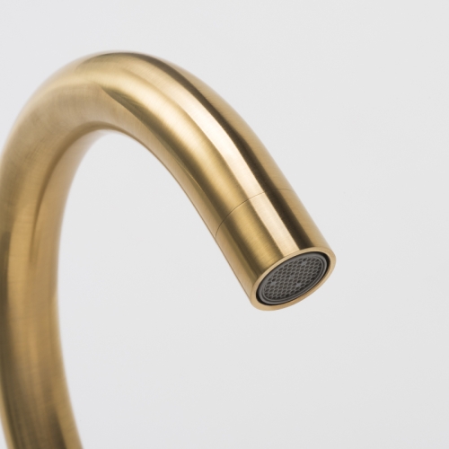 Смеситель для кухни Wasserkraft Aisch 5507 матовое золото фото 6