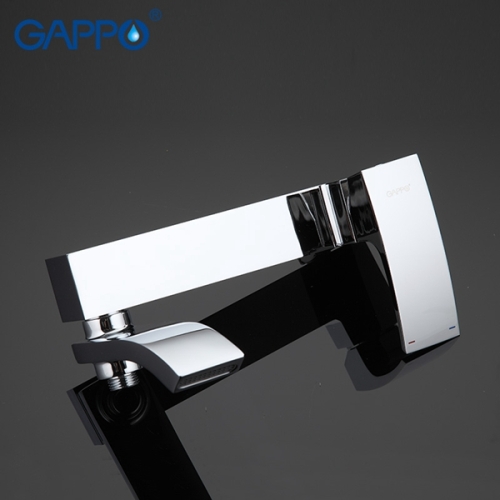 Смеситель для ванны Gappo G3207 хром (с лейкой и шлангом) фото 5
